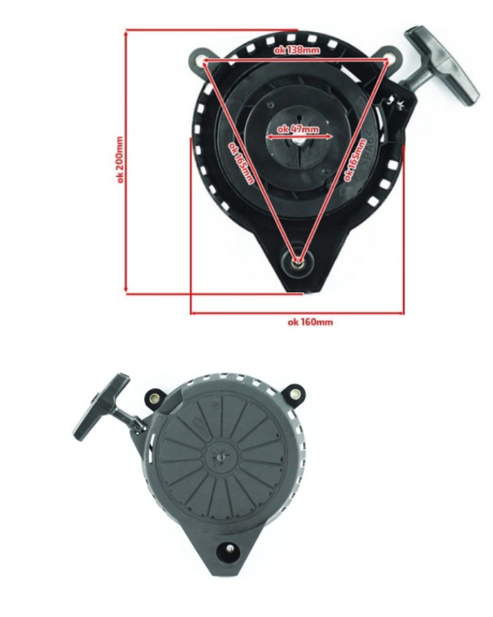 Szarpak, rozrusznik, starter NAC LP40-300-PL-DE CZKSI-0314