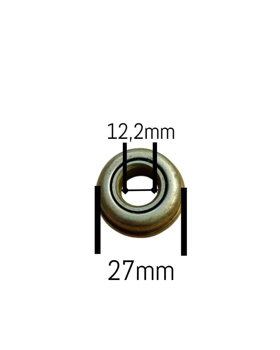 Łożysko koła kosiarki spal T3 27x12,2 mm — zdjęcie 3